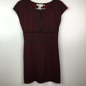 Max Studio Red & Black Dress XS